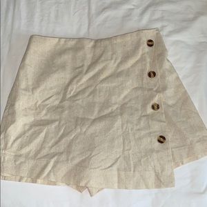 Showpo Cream Skort